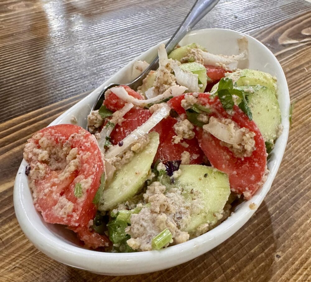 Tomato Cucamber salad